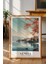 Geneva Göl Manzarası Poster - Isviçre Temalı Pastel Renkli Doğa Dekoru - Çerçevesiz Sanat Baskı 2