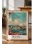 Budapest Tuna Nehri Poster - Pastel Renkli Seyahat Temalı Şehir Manzarası - Çerçevesiz Sanat Baskı 2