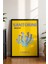 Santorini Deniz Yosunu Illüstrasyonu Poster - Minimalist Seyahat Duvar Dekoru - Çerçevesiz Baskı 3