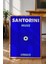 Santotini Nazar Boncuğu Illüstrasyonu Poster - Minimalist Seyahat Duvar Dekoru - Çerçevesiz Baskı 2