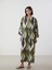 Lcw Modest V Yaka Desenli Oversize Elbise (S5) 1