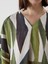 Lcw Modest V Yaka Desenli Oversize Elbise (S5) 5