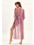 Argento 2106-2079 Önü Açık Uzun Kaftan 1
