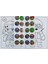 6 Adet Stickerli Boyama Kitabı 12 Li Kuru Boya Kalemi AD5005 5