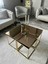 4+1 Gold Kaplama Bronz Ayna Orta Sehpa 5