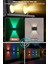 1ADET Güneş Enerjili Çift Taraflı 4 Ledli Aplik Rgb Işık Duvar Lambası Bahçe Aydınlatma 2