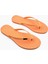 Tp201 Somon Renk Flip Flop Kadın Parmak Arası Plaj Terlik 1