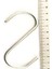 Şahin Zincir, Büyük kanca, 9.5 cm Boy, 4 mm Kalınlık, Metal S Kanca / 10 Adet 4