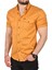 Slim Fit Pamuklu Likralı Kısa Kol Gömlek Kolay Ütülenebilir Çıt Çıtlı Cepli Spor Gömlek 2400253 1
