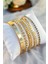 5 Parçalı Gold Renk Su Yolu & Balık Sırtı Detay Yaza Özel Set 1