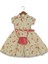 Kız Çocuk Çiçekli Baskılı Valonlu Elbise BGL-ST04445 1