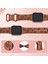Apple Watch 42 44 45 46 49 mm Series 10 9 8 7 Se 6 5 4 3 Uyumlu Kelebek Desen Yumuşak Silikon Kordon 2
