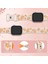 Apple Watch 42 44 45 46 49 mm Series 10 9 8 7 Se 6 5 4 3 Uyumlu Kelebek Desen Yumuşak Silikon Kordon 2
