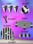 32 Kişilik Siyah Beyaz Taraftar L Paket - Doğum Günü Parti ve Eğlenceli Etkinlikler 1