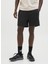Sweat Şort, M, Siyah 3