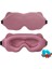 3D Uyku Maskesi Gözler Için Hafif Uyku Maskesi Engelle Seyahat Göz Farı Gözü Göz Maskesi Gece Nefes Alabilir Slaapmasker Pembe (Yurt Dışından) 1