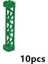 Yapı Taşları Bölüm 10PCS Moc Sütunlar Tuğlalar 2X2X10 Destek Taban Plakası Köprüsü Sütun Kirdir Braket Sütun Oyuncakları Uyumlu 95347 Renk: 95347-DARK Yeşil (Yurt Dışından) 1
