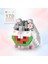 Yeni Sevimli Hayvanlar Aslan Corgi Yunus Hamster Tavşan Köpek Kedileri Balık Tankları Yapı Taşları Kit Kız Tuğlalar Model Çocuk Oyuncak Çocuklar Renk: 170PCS (Yurt Dışından) 1