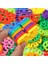 60PCS Geometrik Kar Tanesi Plastik Yapı Taşları Yaratıcı Kökler Birbirine Taşıyan Oyuncaklar Çocuklar Için Anaokulu Sınıfı (Yurt Dışından) 1