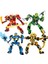 Lloyd Savaş Zırhı Mech Ninjago Mini Model Eylem Figür Yapı Başları Uyumlu Teknik Anime Şehirleri Çocuk Oyuncak Hediyeleri Renk: 68203-4PCS (Yurt Dışından) 1