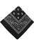 Hip Hop Bandana Eşarp Çocuklar Punk Square Bandanas Mezar Bohemian Baş Eşarp Kafa Bantları Saç Accessoriescolor Siyah (Yurt Dışından) 1