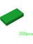 200PCS Moc 3069 Lastik 1x2 Yapı Taşları Kit Yüksek Teknoloji Tahtası Işık Tahtası Tuğlaları Parçacık Diy Fikir Oyuncak Çocuklar Doğum Günü Çocuk Hediye Renk: M0659-12 (Yurt Dışından) 1