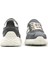 Duotone Hakiki Deri Kadın Gri – Bej Casual Sneaker Ayakkabı (Süet Detaylı) 4