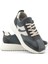 Duotone Hakiki Deri Kadın Gri – Bej Casual Sneaker Ayakkabı (Süet Detaylı) 5