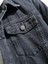 Erkek Jean Denim Standart Kalıp Cepli Düğmeli Kot Ceket 4