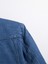Erkek Jean Denim Standart Kalıp Cepli Düğmeli Kot Ceket 5