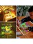 ® LED Işıklı Kendiliğinden Renkli Fosforlu Kalemli Kare Yazı Panosu 20X20 cm 4