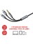 3 In 1 Lightning Type-C 3.5 mm Aux Kablo MT2811 Mtl Aksesuar 3