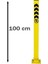 Kilitli Kişisel Profil Yatar Otopark Bariyeri 100 cm 2
