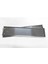 Paslanmaz Krom Metal Plakalık 52.7cm x 11.5cm Ön Arka Takım 2 Adet 2
