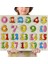 No.7 Tarzı Montessori Ahşap Puzzle El Tutma Tahtaları Oyuncaklar Tangram Bulmaca Bebek Eğitici Oyuncaklar Karikatür Araç Hayvanlar Meyve 3D Bulmacalar (Yurt Dışından) 1