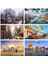 510LAVANTA Stili Çocuklar Için Eğitici Oyuncak Manzara Desenli Puzzle Seti - Noel Hediyesi (Yurt Dışından) 3