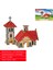 Avrupa Kilise Tarzı Feooe El Ile Birleştirilen Mimari Model 3D Üç Boyutlu Ahşap Bulmaca Kendin Yap Kulübe Çocuk Bulmaca Küçük Ev Villa Oyuncakları Lal - (Yurt Dışından) 1