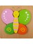 WT091 Kelebek Stili Çocuklar Için Hayvan Ahşap Puzzle 3D Çift Yüzlü Hikaye Bulmaca Montessori Eğitici Oyuncaklar (Yurt Dışından) 1