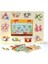 No.25 Tarzı Montessori Ahşap Puzzle El Tutma Tahtaları Oyuncaklar Tangram Bulmaca Bebek Eğitici Oyuncaklar Karikatür Araç Hayvanlar Meyve 3D Bulmacalar (Yurt Dışından) 4