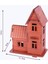 Kırmızı Stil Ev Oyuncakları 3D Ahşap Eğitici Oyuncak Montaj Model Ahşap El Sanatları Kiti Ev Dekorasyon Çocuk Oyuncakları (Yurt Dışından) 4