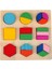 No.2 Tarzı Çocuklar Için Ahşap Eğitici Oyuncaklar - Geometri Öğrenme Montessori Erken Öğrenme (Yurt Dışından) 4