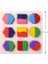 YZ02-2 Stili Yeni Renkli Ahşap 3D Bulmaca Geometrik Şekil Tangram Mozaik Puzzle Çocuklar Ahşap Oyuncak Bebek Montessori Eğitici Oyuncaklar Için E-Ticaret Başlığı (Yurt Dışından) 1