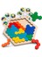 YZ02-2 Stili Yeni Renkli Ahşap 3D Bulmaca Geometrik Şekil Tangram Mozaik Puzzle Çocuklar Ahşap Oyuncak Bebek Montessori Eğitici Oyuncaklar Için E-Ticaret Başlığı (Yurt Dışından) 4