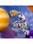 Mmz Model Mu 3D Metal Puzzle Astronot Model Kiti Kendin Yap 3D Lazer Kesim Montaj Bulmaca Oyuncak Hediye Yetişkin Çocuklar Için (Yurt Dışından) 2