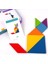 Sadece Tangram Stili 3D Desen Hayvan Bulmaca Renkli Tangram Tahta Bulmacalar Çocuklar Için Montessori Erken Eğitici Oyuncaklar Çocuklar Için Oyunlar (Yurt Dışından) 4