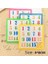 Rastgele 1 Adet Tarzı Montessori Ahşap Tangram 7 Parça Bulmaca Oyunu Renkli Kare Iq Oyun Zeka Sorusu Eğitici Oyuncaklar - Çocuklar Için (Yurt Dışından) 1