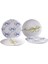 Dolce 4 Parça 21 cm Pasta Tabağı 3