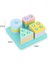 Macaron Meydanı Hisse Stili Sıcak Satış Bebek Oyuncak Ahşap Tren Kamyon Seti Geometrik Sıralama Tahtası Montessori Çocuk Eğitim Oyuncak Yığılmış Bulmaca Çocuk Hediyesi (Yurt Dışından) 1