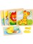 UÇAK-HH154 Tarzı Çocuklar Için 3 Boyutlu Montessori Ahşap Puzzle Eğitici Oyuncaklar Bebek Oyunu Jigsaw Bulmacalar Bebekler Için Eğitici Oyuncaklar (Yurt Dışından) 2