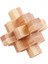 Top KILIDI-HH061A Stili Çocuklar Için Bambu Kong Ming Luban Kilidi Yetişkin Oyuncak 3D El Yapımı Matematik Bulmacaları Eğitici Parmak Oyuncak (Yurt Dışından) 5